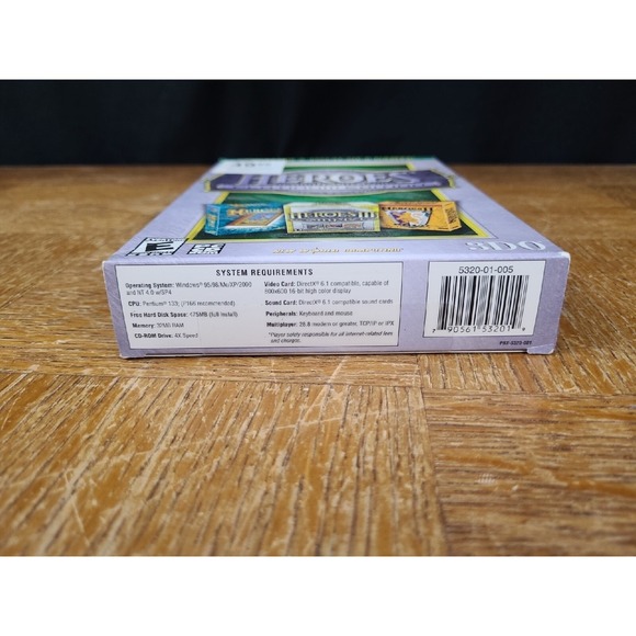 Heroes of Might & Magic: I II III Platinum Edition PC CD - 1, 2 & 3 + Expansions - Picture 9 of 9